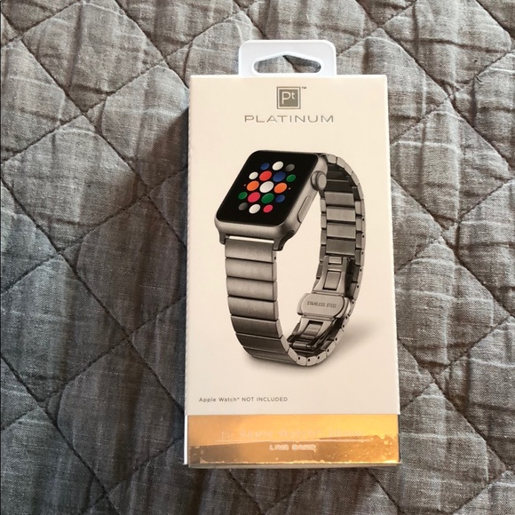 platinum apple watch band 38mm